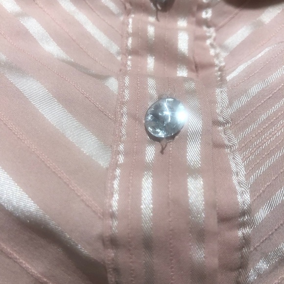 Bebe corset style button down top - Picture 4 of 9